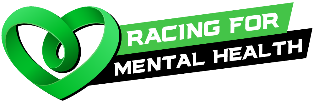 Racing For Mental Health Logo Black