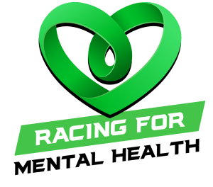 Racing For Mental Health Logo White
